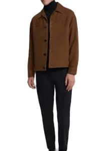 brown jacket