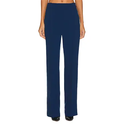 Irena Mid Rise Pant in Ocean